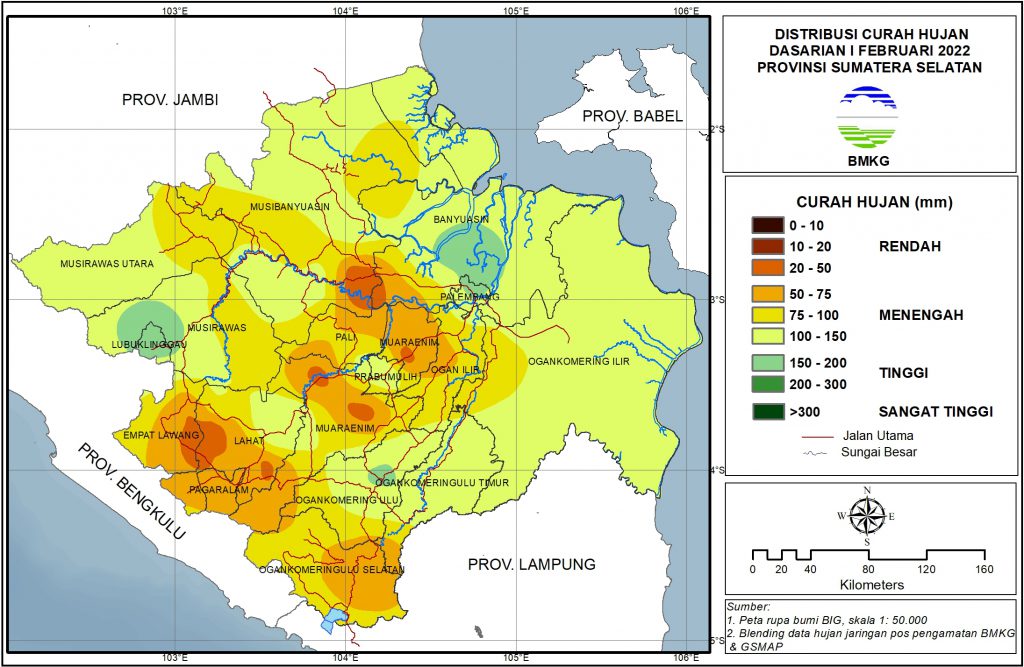 Informasi Iklim Dasarian I Februari 2022 Stasiun Klimatologi Sumatera