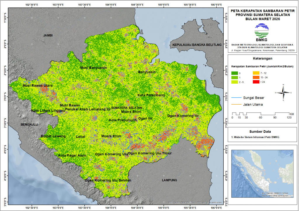 Peta Kerapatan Petir